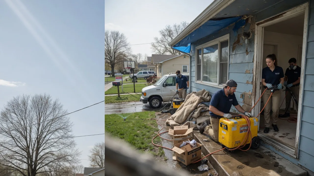 Basement Flood Cleanup in Rumford, RI near me